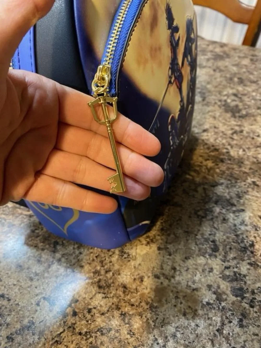 Loungefly Disney Kingdom Hearts Mini Backpack. NWT